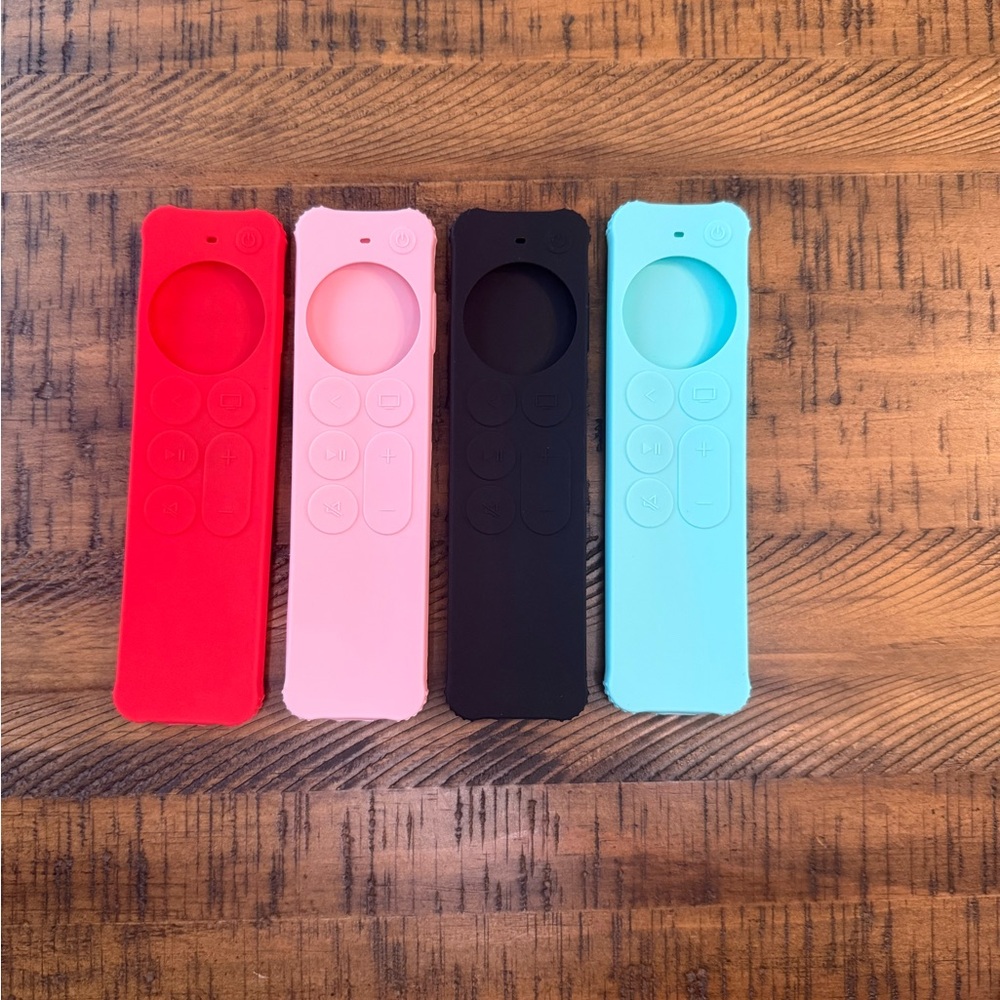Colorful Silicone Remote Covers - Apple TV
